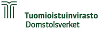 Tuomioistuinlaitos logo